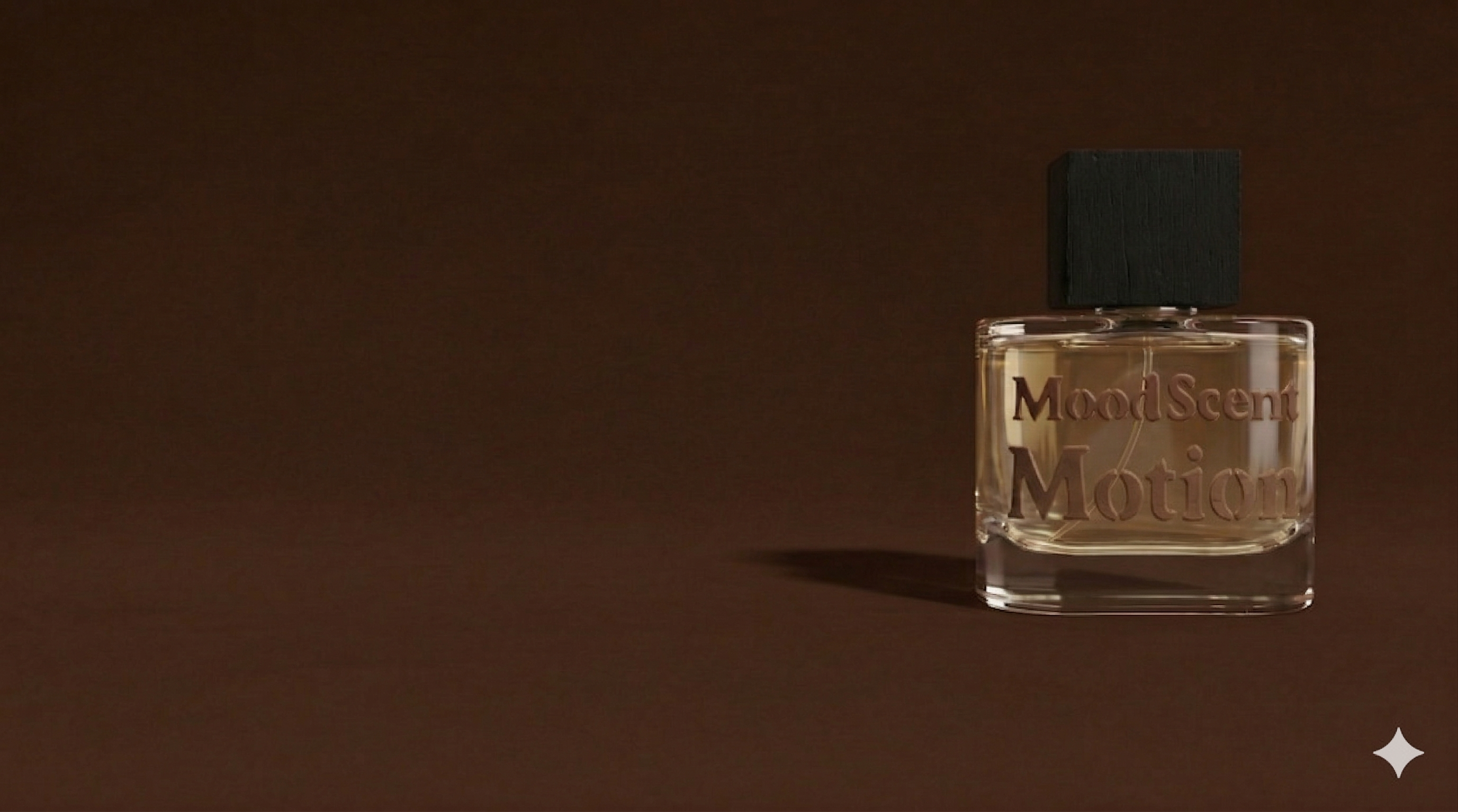 Flacon Motion MoodScent — Collection Signature, parfum quotidien frais et raffiné